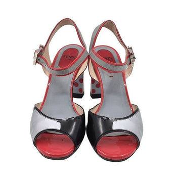 FENDI パテントドットパターンシューズ 22426083 153199524
