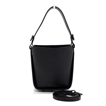 BALENCIAGA ブラックレザー ツール 20 エクストラスモール ショルダーバッグ兼クロスバッグ 669754 153204167