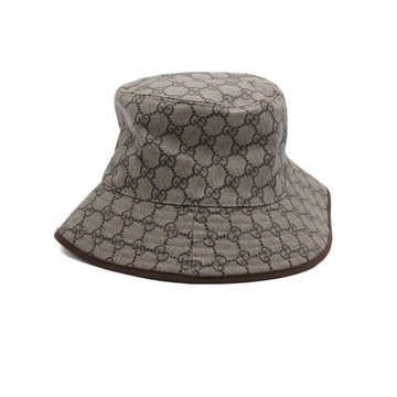 GUCCI GG スプリーム キャンバス バケットハット レディース aa61421 153207234