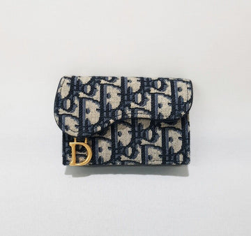 DIOR オブリーク サドル フラップ カード ケース 153018416