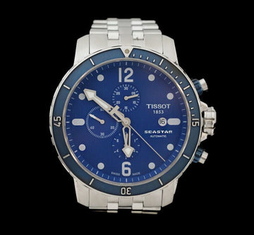 TISSOT C Star 1000 Automatik Stahl Blau 48MM 8071582005 152901042