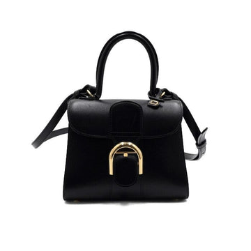 DELVAUX ブリリアント ミニ ブラック カーフ スキン トートバッグ 兼 ショルダーバッグ クロスバッグ 0406AAM099ZDO 153264855
