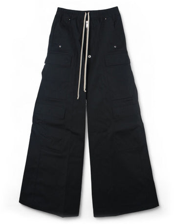 RICK OWENS ワイドパンツ ブラック RU02D6339 TE 09 96028471
