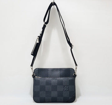 LOUIS VUITTON ダミエグラファイトトリオメッセンジャーバッグ N50017 153158281
