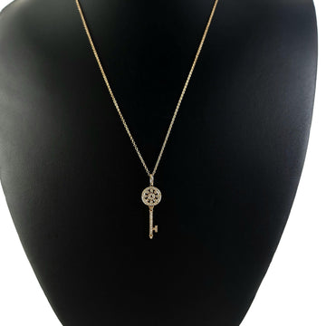 Tiffany & Co Petal Key Diamond Pendant Necklace 13375 153302280