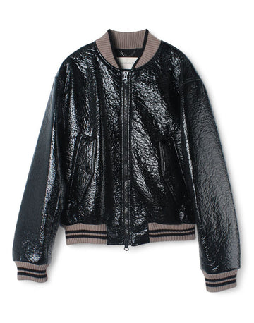 Dries Van Noten Crinkle VELLOW Jacket Black 2320205297205900 58286133