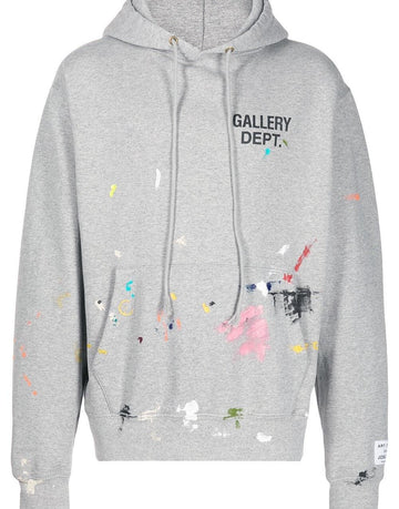 GALLERY DEPT Gallery Department Paint Logo Hoodie Grey EN2120P GREY 29962549