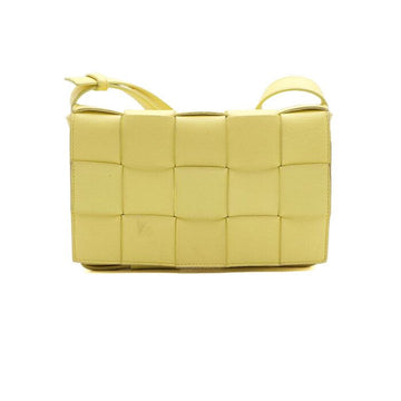 BOTTEGA VENETA Intrecciato Schultertasche in Gelb Crossbody AA61587 153452954