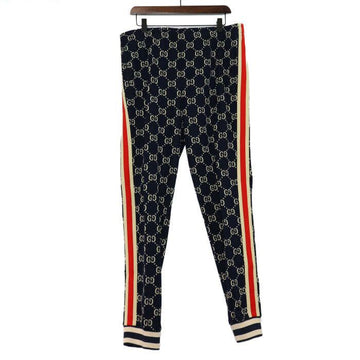GUCCI Jogginghose für Herren in Navy mit Jacquard 496920 153453180