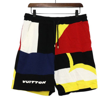 Louis Vuitton Graphic Cotton Color Block Men's Shorts 1AFVUV 25 Season aa59841 153453187