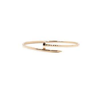 Cartier 18K Yellow Gold Juste un Clou Small SM Bracelet 16 153559828