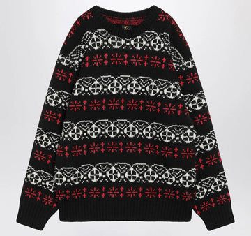 NEEDLES NORDIC ウールセーター ブラック PU317 129632580
