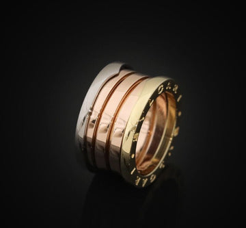 BULGARI ビゼロワン 4リング 18K ゴールドコンビ 50号 352336 147362924