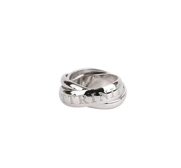 CARTIER 18k アムール トリニティ 18K ホワイトゴールド 48号 5.5MM 7682092734 141878662