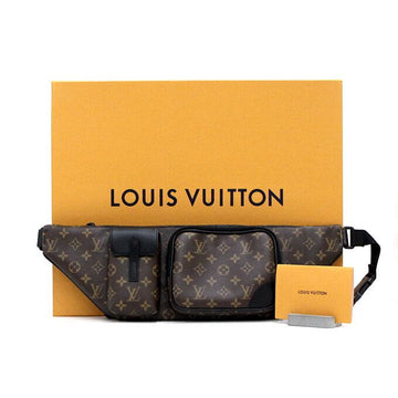 LOUIS VUITTON モノグラムマカサルクリストファーウエストバッグ 153596492