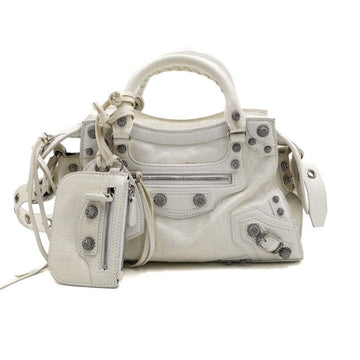 BALENCIAGA NEO CAGOLE XSクリスタルスタッズトートバッグ兼ショルダーバッグ 700940 153596506