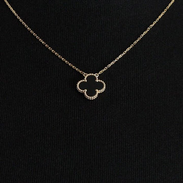 VAN CLEEF & ARPELS 18Kゴールド ブラックオニキス ヴィンテージアルハンブラ ネックレス aa61327 153596648