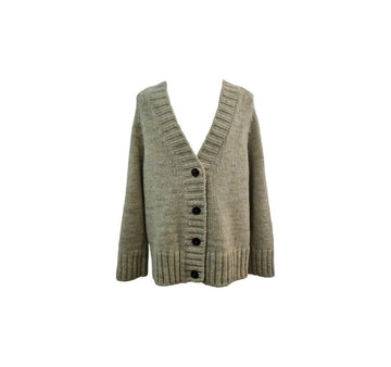 Maison Margiela Botanical Knit Cardigan Pistachio OQBVUU52 153551160