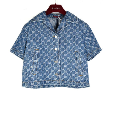 Gucci Denim Jacquard Top 788680 13454 153680642