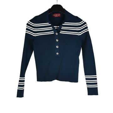 GUCCI インターロッキングストライプニット78886113461 153680644