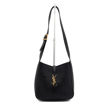 Saint Laurent LE 5 À 7 Mini Baby Shoulder Bag Crossbody Black Leather 809461 153689615