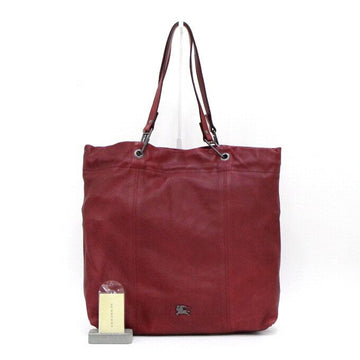 BURBERRY バーガンディレザー プロサム トートバッグ ショルダーバッグ aa61837 153743142