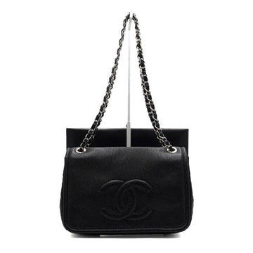 CHANEL ソフトキャビアタイムレスCCフラップショルダーバッグ A48801Y01588 153743141
