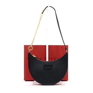 VALENTINO Vロゴ ホーボー ゴールドチェーン ショルダーバッグ aa61862 153784811