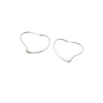 TIFFANY & CO オープンハートデザインフープイヤリング aa61832 153785831