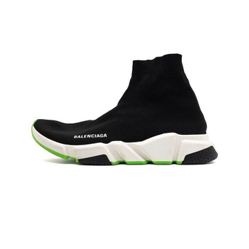 Balenciaga Speedrunner Socks Black Neon Green Male Sneakers 645056 153785844