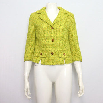 Gucci Fine Boucle Blend Tweed Women's Jacket 688984 153785854