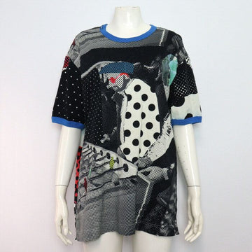DOLCE & GABBANA マルチカラードットプリント女性半袖Tシャツ aa61162 153785878