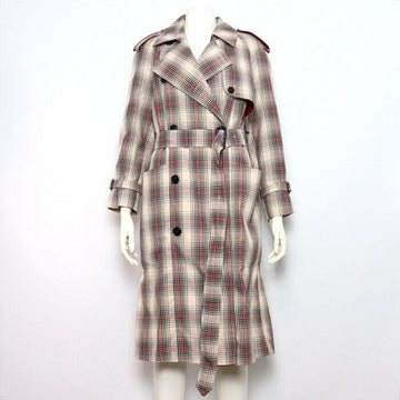 BURBERRY トレンチコート レディース ベージュ チェック柄 8006736 153785891