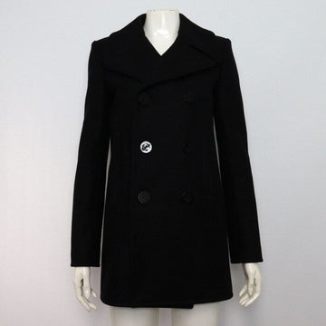 SAINT LAURENT Doppelte Wolljacke für Frauen in Schwarz 376282 153785923