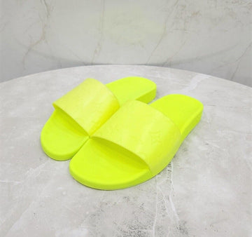 LOUIS VUITTON Neon Monogram Wasserfarbe Pantoletten 127317099