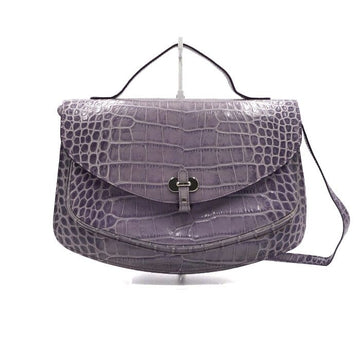 AIGNER Krokodilmuster Kalbsleder Tragetasche und Crossbody-Bag aa61899 153846176