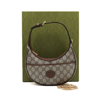 GUCCI Halbmondförmige Mini-Tote mit Top-Handgriff und Schultergurt 726843 153846189