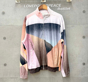Supreme Velour Track Jacket Pink Stone F101601 153433564