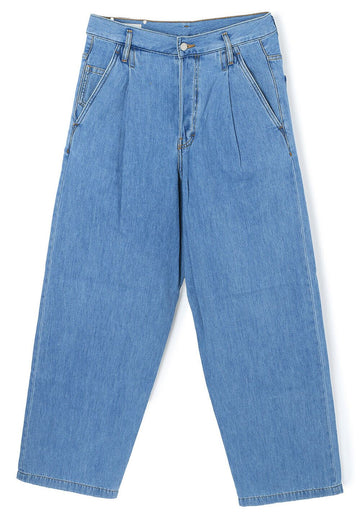 DRIES VAN NOTEN PENNING ライトブルー デニム フリット ジーンズ 2510209231552514 129029240