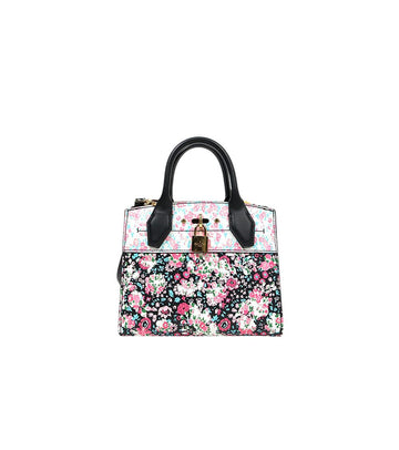 LOUIS VUITTON フラワーパターンシティスティーマーミニトートバッグ 51359 153855103