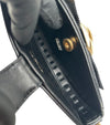 CHANEL Black Camellia Top Handle Pouch Bag 46638 153855233 [P]