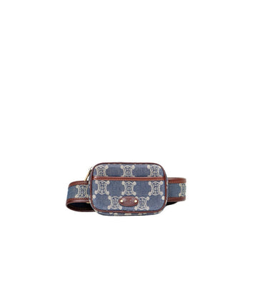 Celine Denim Blazon Belt Bag 35410 153855387