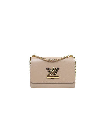 Louis Vuitton Beige Epi Twist MM Shoulder Bag 46759 153855403