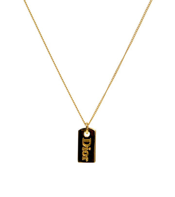 DIOR プレートゴールドネックレス 45135 153855415