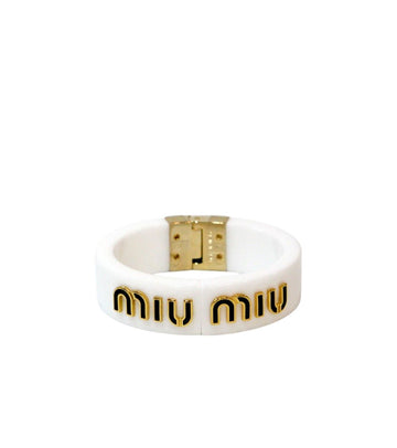 MIU MIU Weißes Armreif 50434 153855522