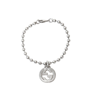 Gucci Bold Interlocking G Silver Bracelet 50907 153855527
