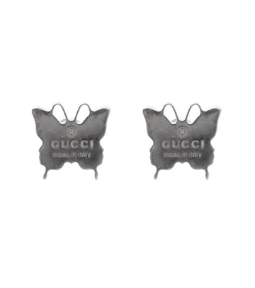 GUCCI バタフライ シルバー ピアス 52132 153855577