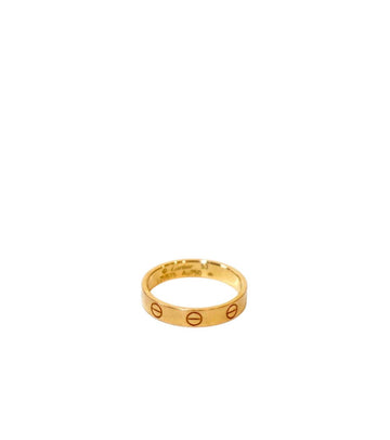 CARTIER Kleine 53 Pink Gold Liebe Ring 51126 153855732