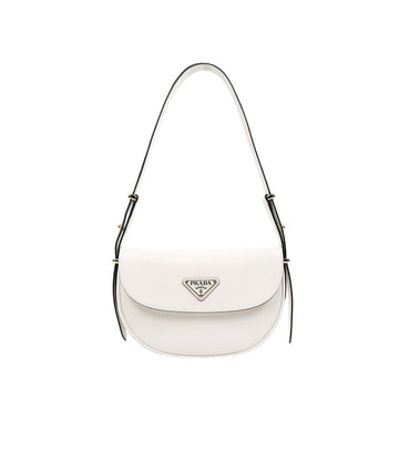 Prada White Arke Flap Shoulder Bag 51883 153856736