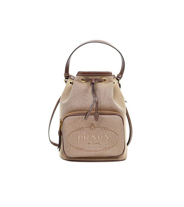 PRADA ジャカードバケットショルダーバッグ 51656 153856754